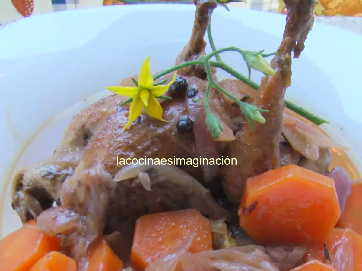 Codornices a la extremeña