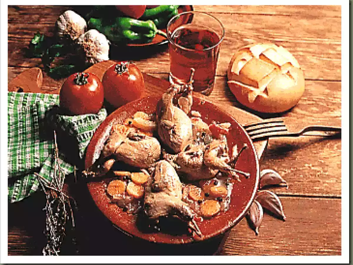 Codornices al Vinagre de Jerez