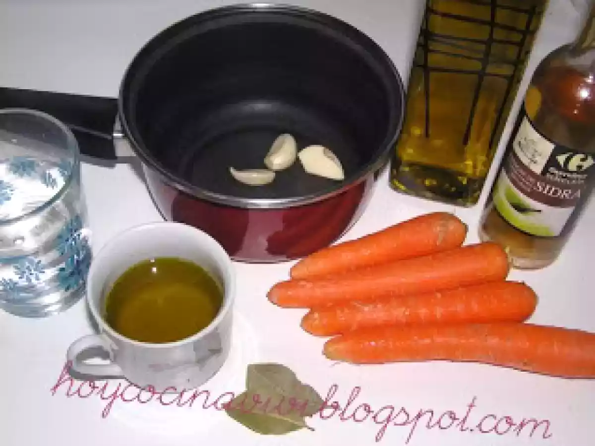 Codornices con escabeche de zanahoria. Emulando a El Bulli para Cocinando con firma - foto 2