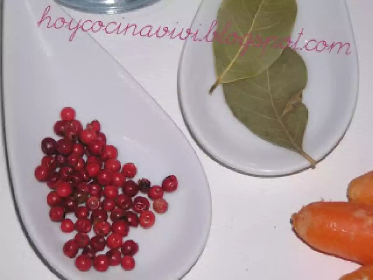 Codornices con escabeche de zanahoria. Emulando a El Bulli para Cocinando con firma - foto 3