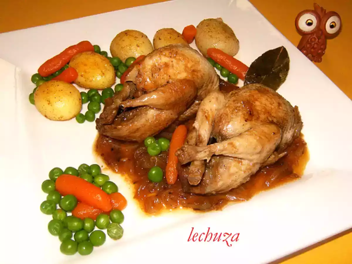 Codornices encebolladas - foto 3