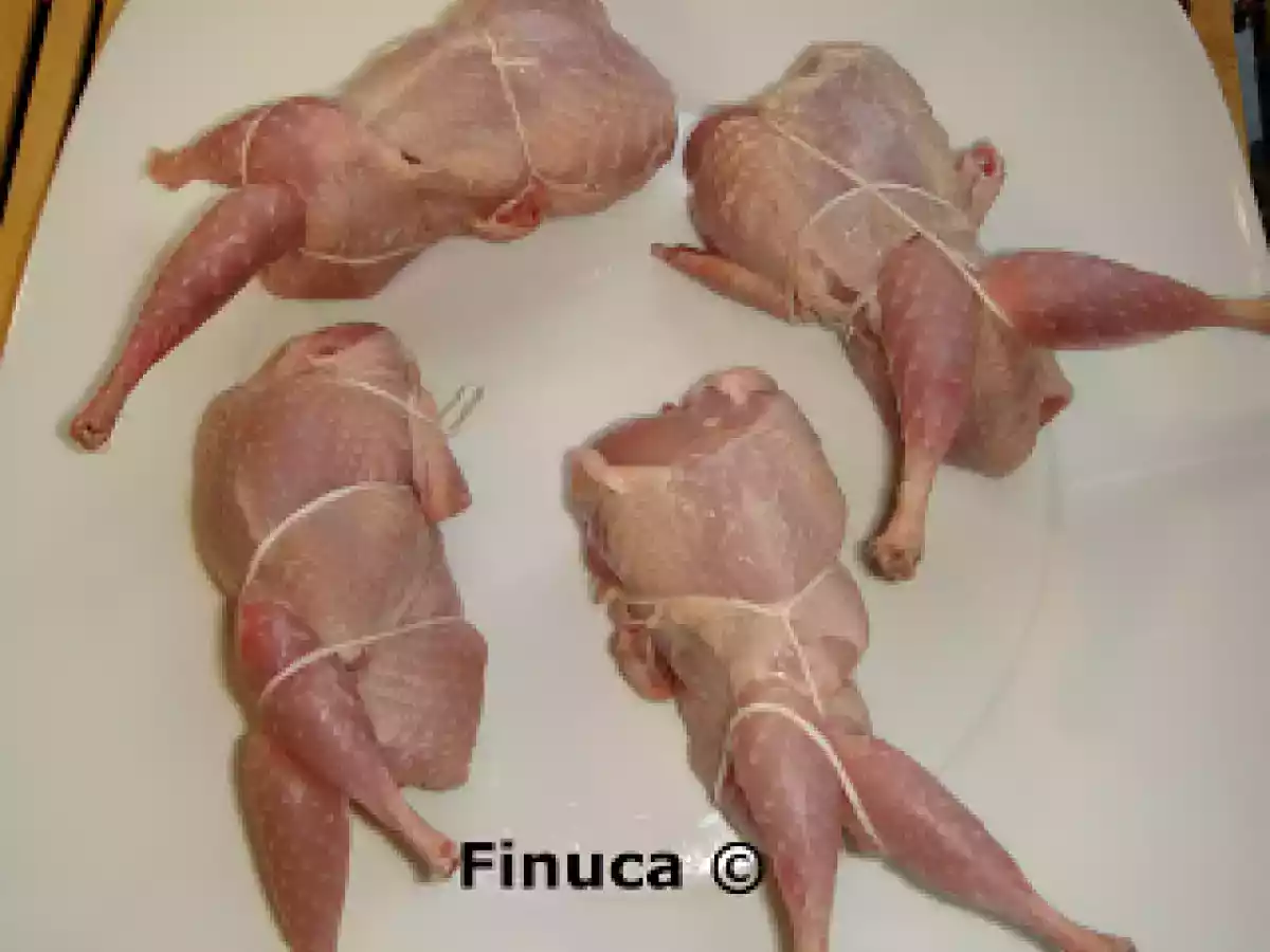 Codornices rellenas de foie navidad - foto 3