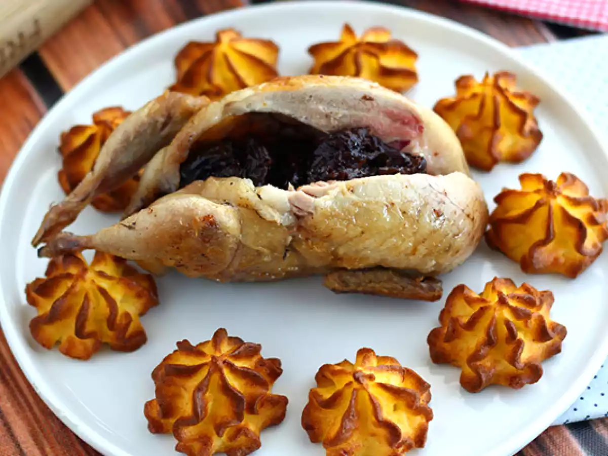 Codorniz con ciruelas pasas - foto 2