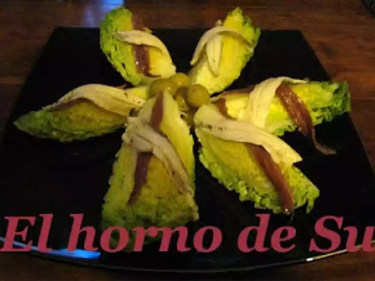 Cogollos con matrimonios, Cogollos con atún y queso