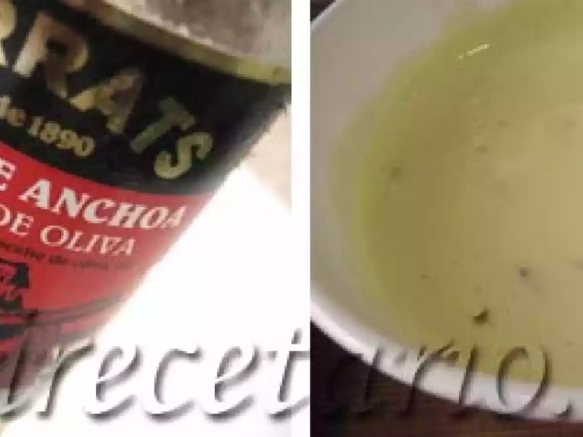 Cogollos de lechuga con salsa de anchoas del Cantábrico - foto 2