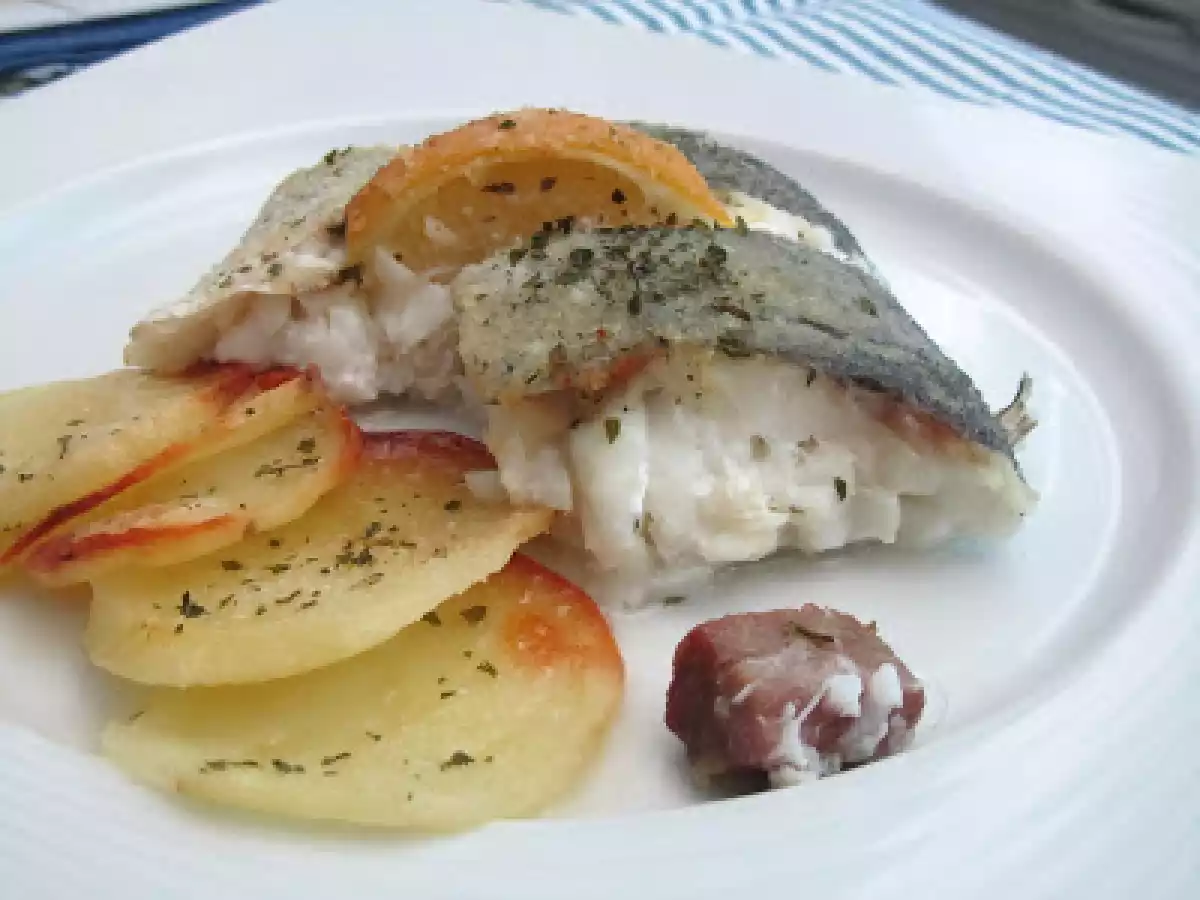 Cola de Merluza al Horno