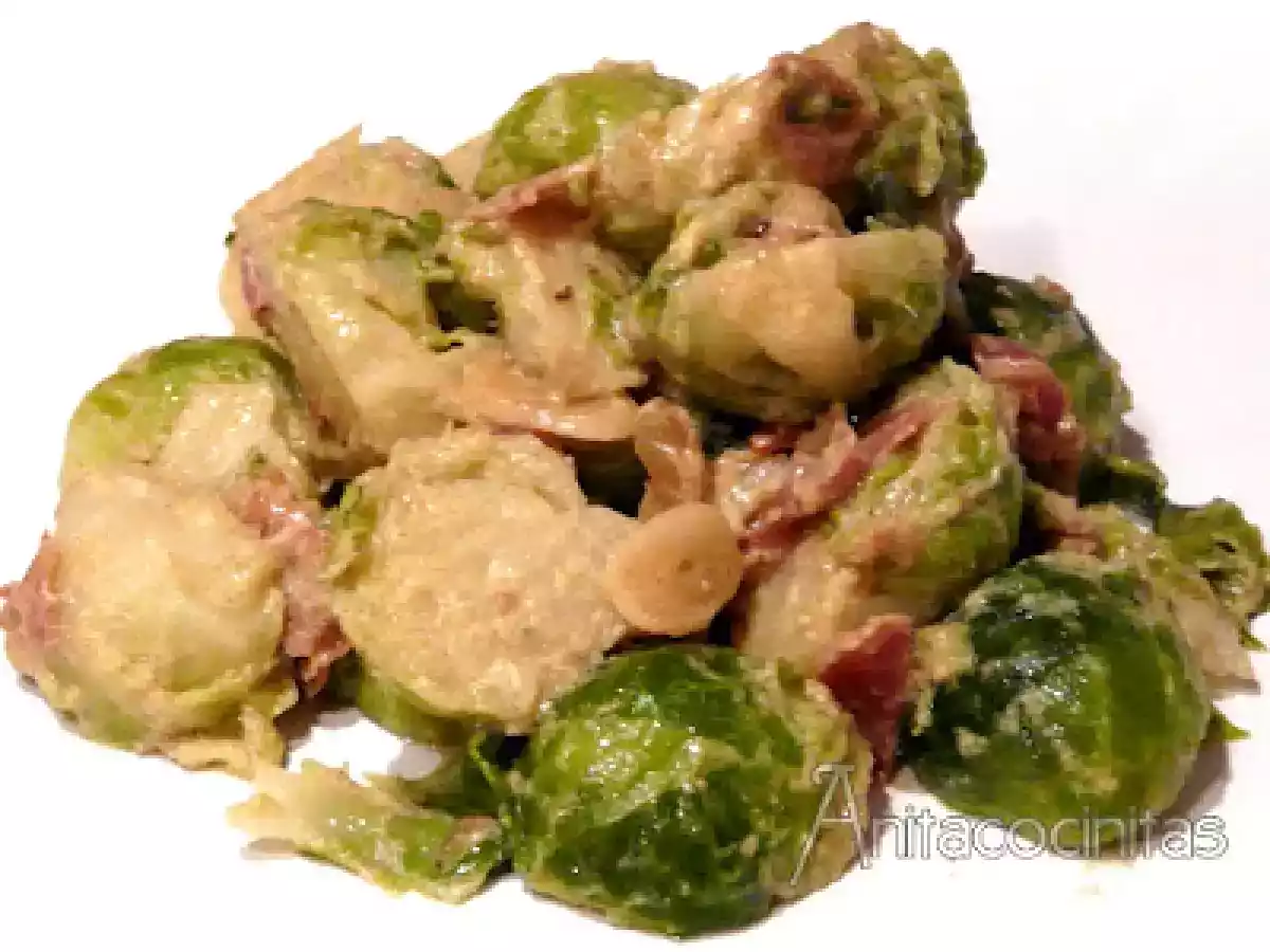 Coles de bruselas a la mostaza - foto 2