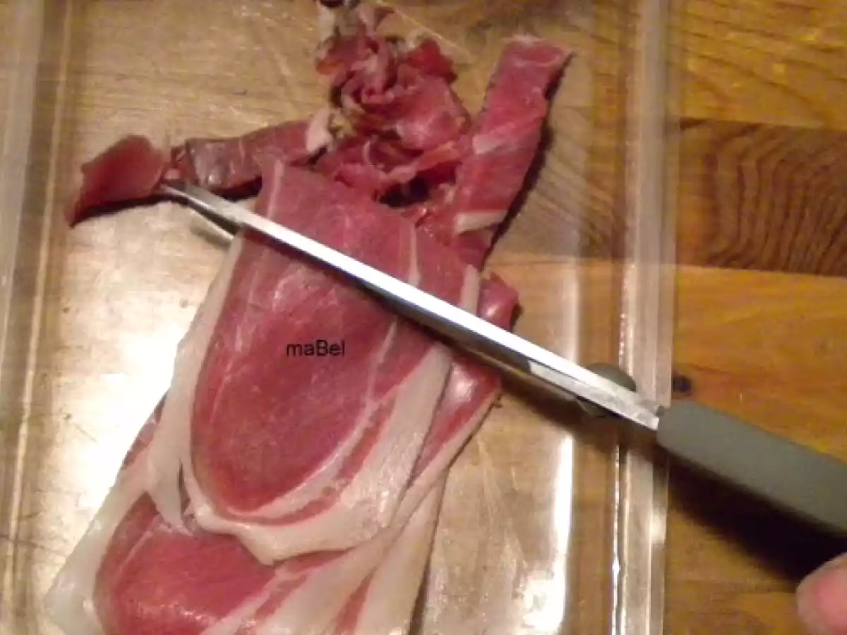 Coles de bruselas salteadas con jamón - foto 3