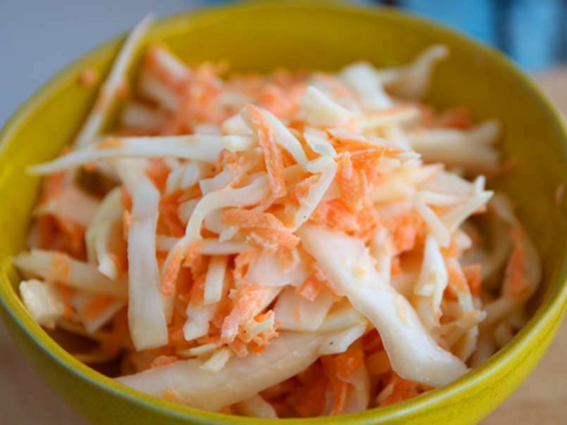 Coleslaw estilo americano (ensalada de repollo y zanahoria) - foto 3