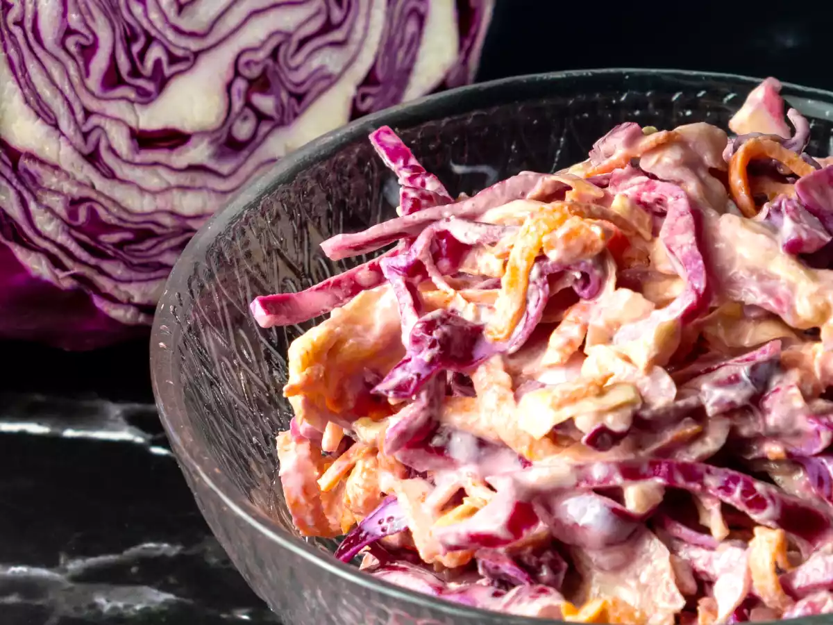Coleslaw tricolor