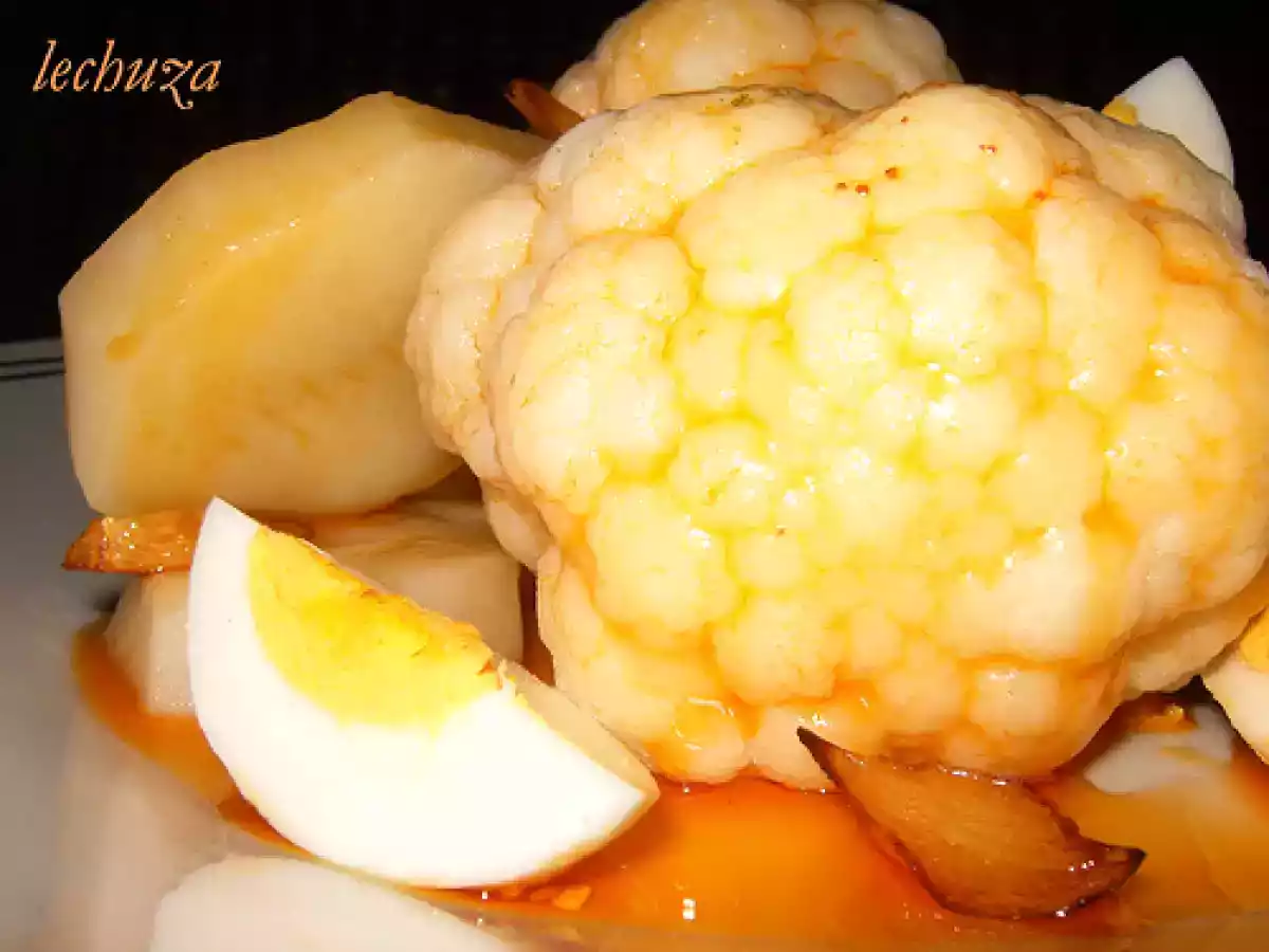 Coliflor a la gallega (con ajada) - foto 2