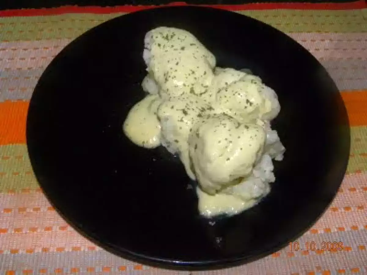 COLIFLOR CON BECHAMEL DE DIETA - foto 2