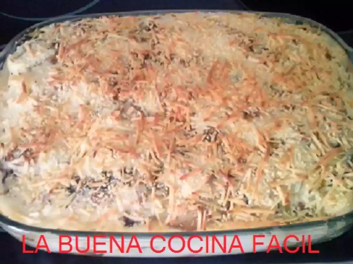 Coliflor con verduras y bechamel al horno - foto 2