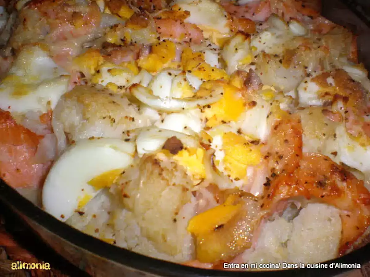 Coliflor en graten noruego / Chou fleur en gratin norvegien