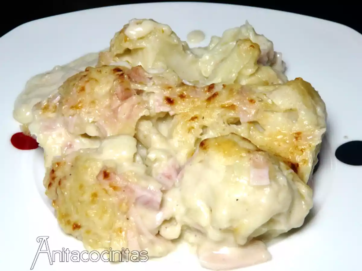 Coliflor gratinada