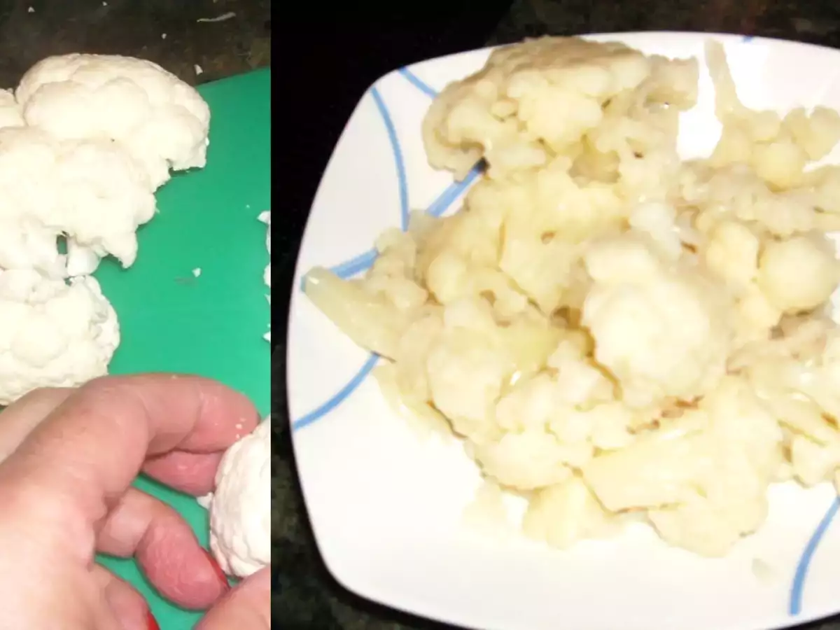 Coliflor rebozada con alioli - foto 2