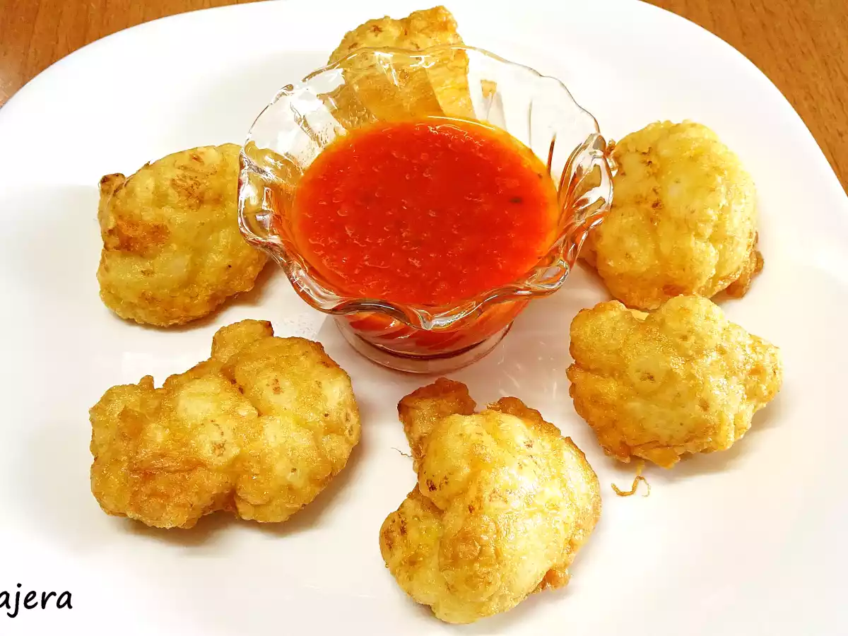 Coliflor rebozada fácil - foto 2