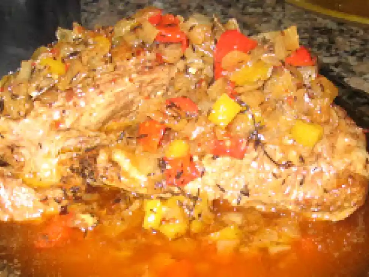 Colita de cuadril a la cacerola