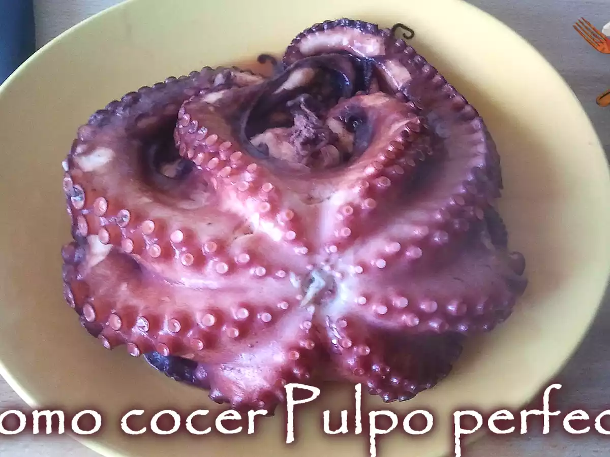 Como cocer o hacer el pulpo perfecto