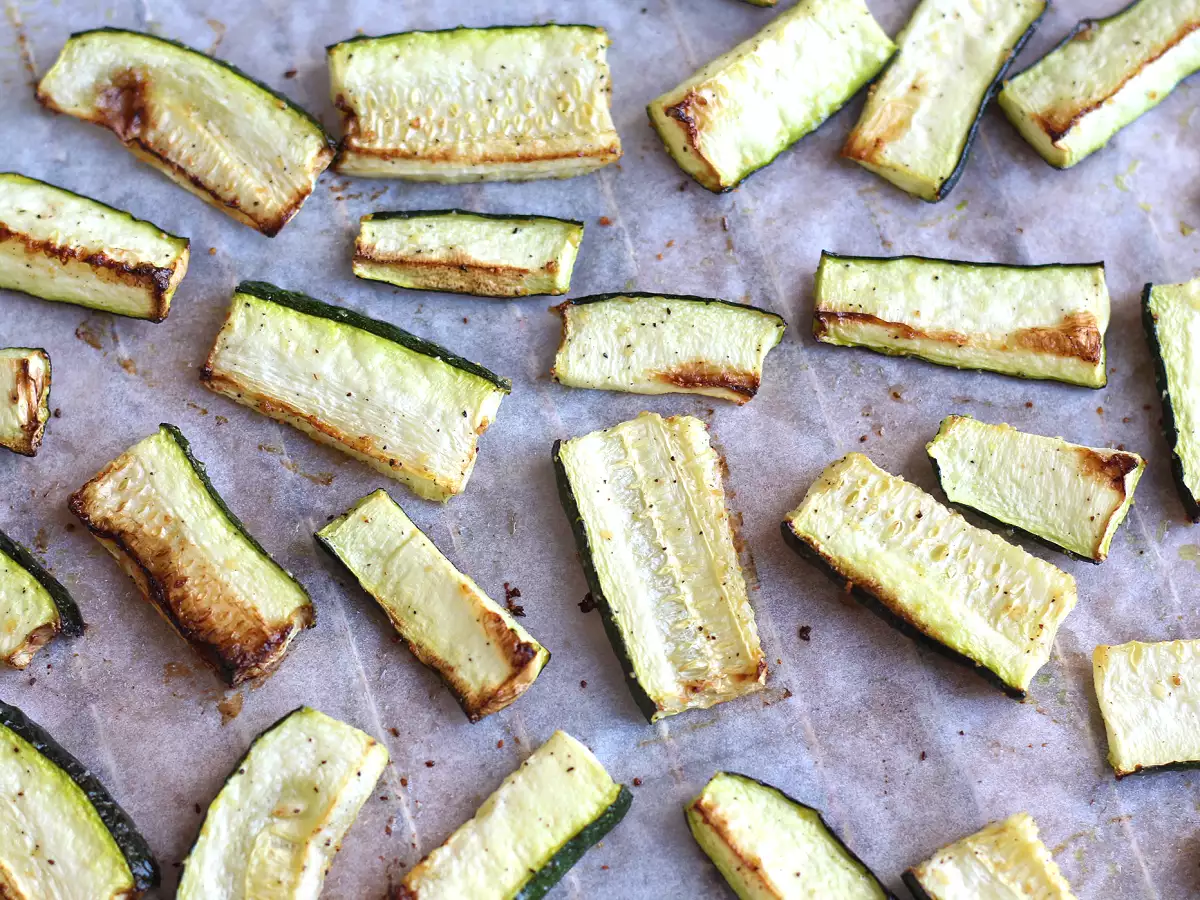 Cómo cocinar calabacines al horno - foto 2