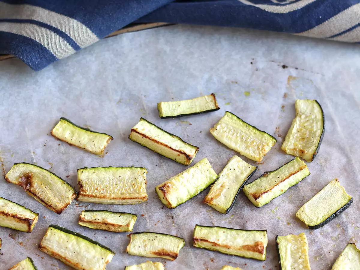 Cómo cocinar calabacines al horno - foto 4