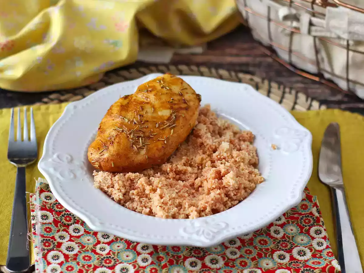 Cómo cocinar una pechuga de pollo en freidora de aire: dorada, jugosa y lista en minutos - foto 4