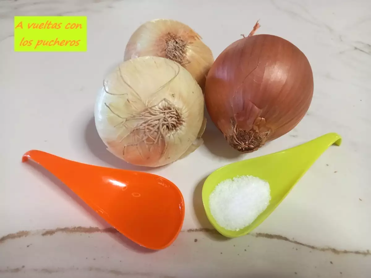 Como hacer cebolla confitada y/o caramelizada - Tradicional/Olla lenta - foto 2