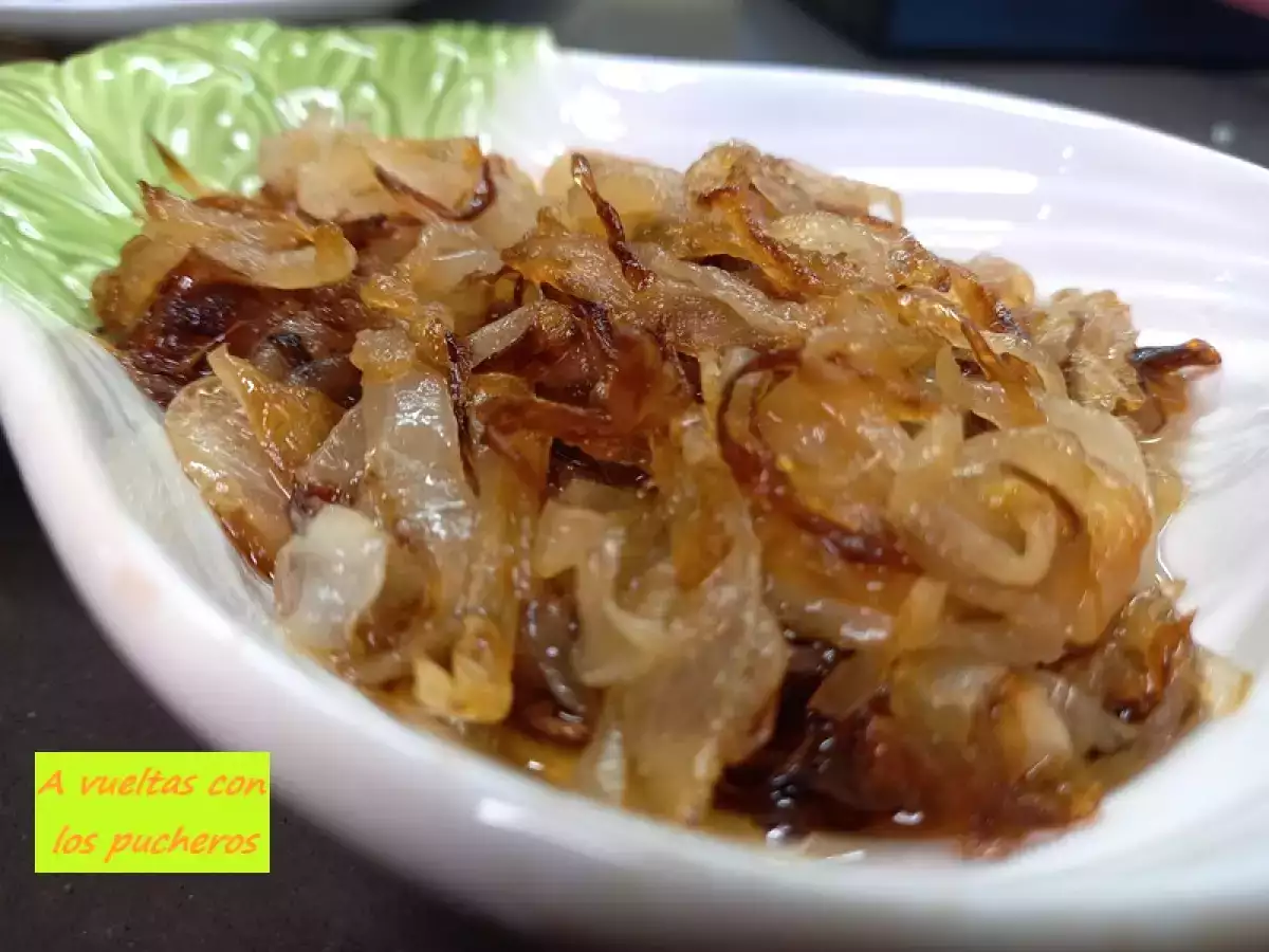 Como hacer cebolla confitada y/o caramelizada - Tradicional/Olla lenta - foto 3