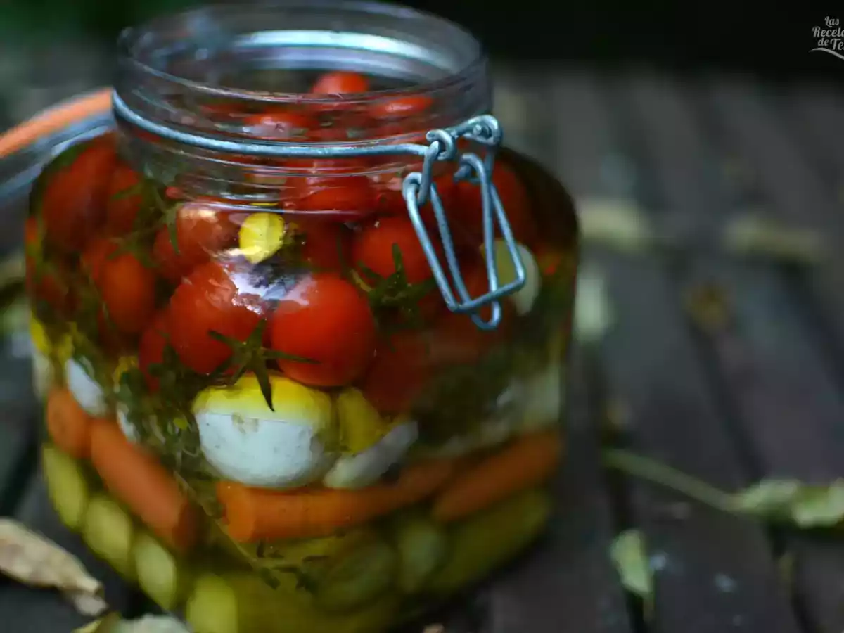 Cómo hacer conserva de vegetales casera
