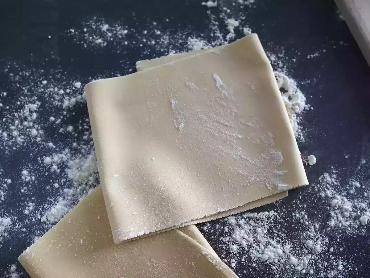 Cómo hacer pasta de lasaña casera - foto 2