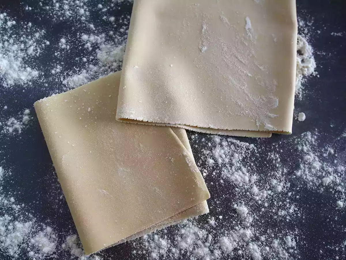 Cómo hacer pasta de lasaña casera - foto 3