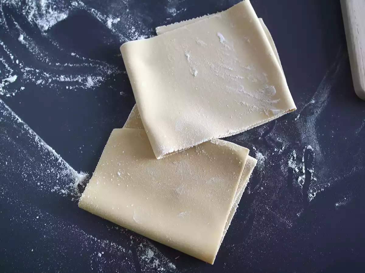 Cómo hacer pasta de lasaña casera - foto 4