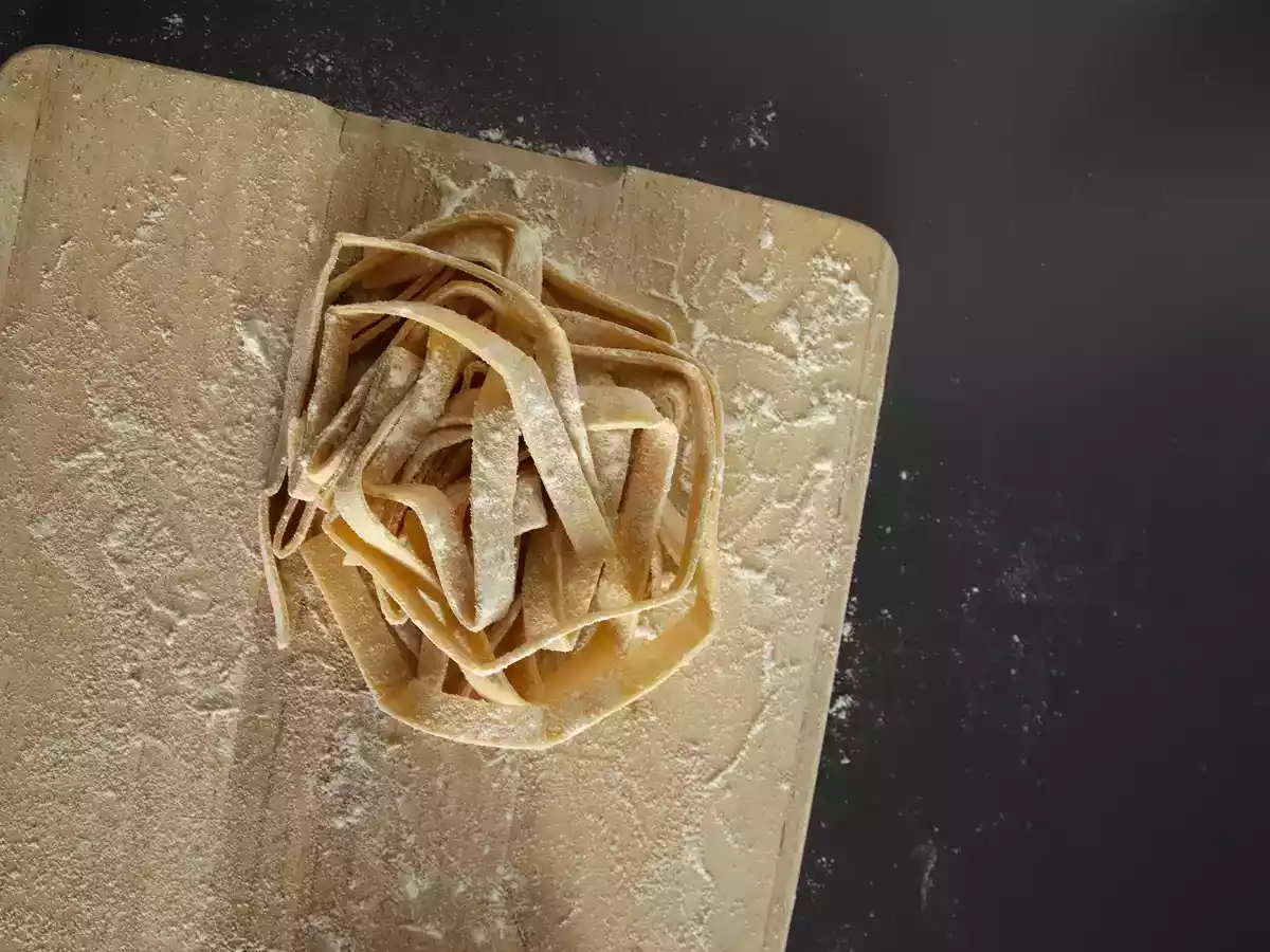Cómo hacer pasta fresca al huevo: Tagliatelle - foto 4