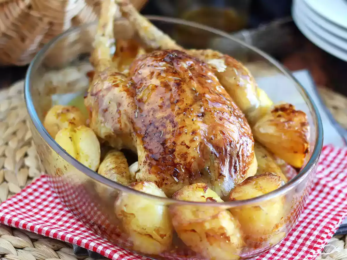 Como hacer pollo asado al horno - foto 6