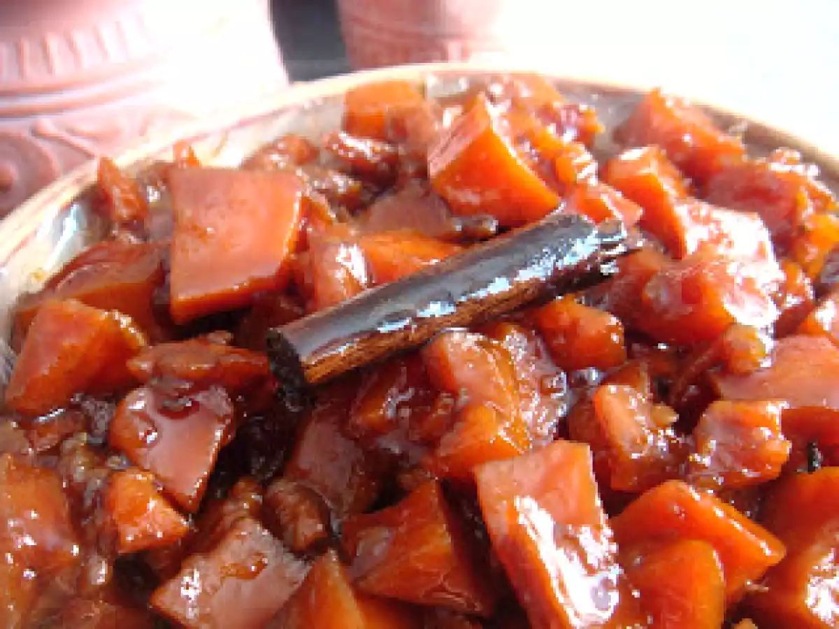 Compota de Batata con Miel