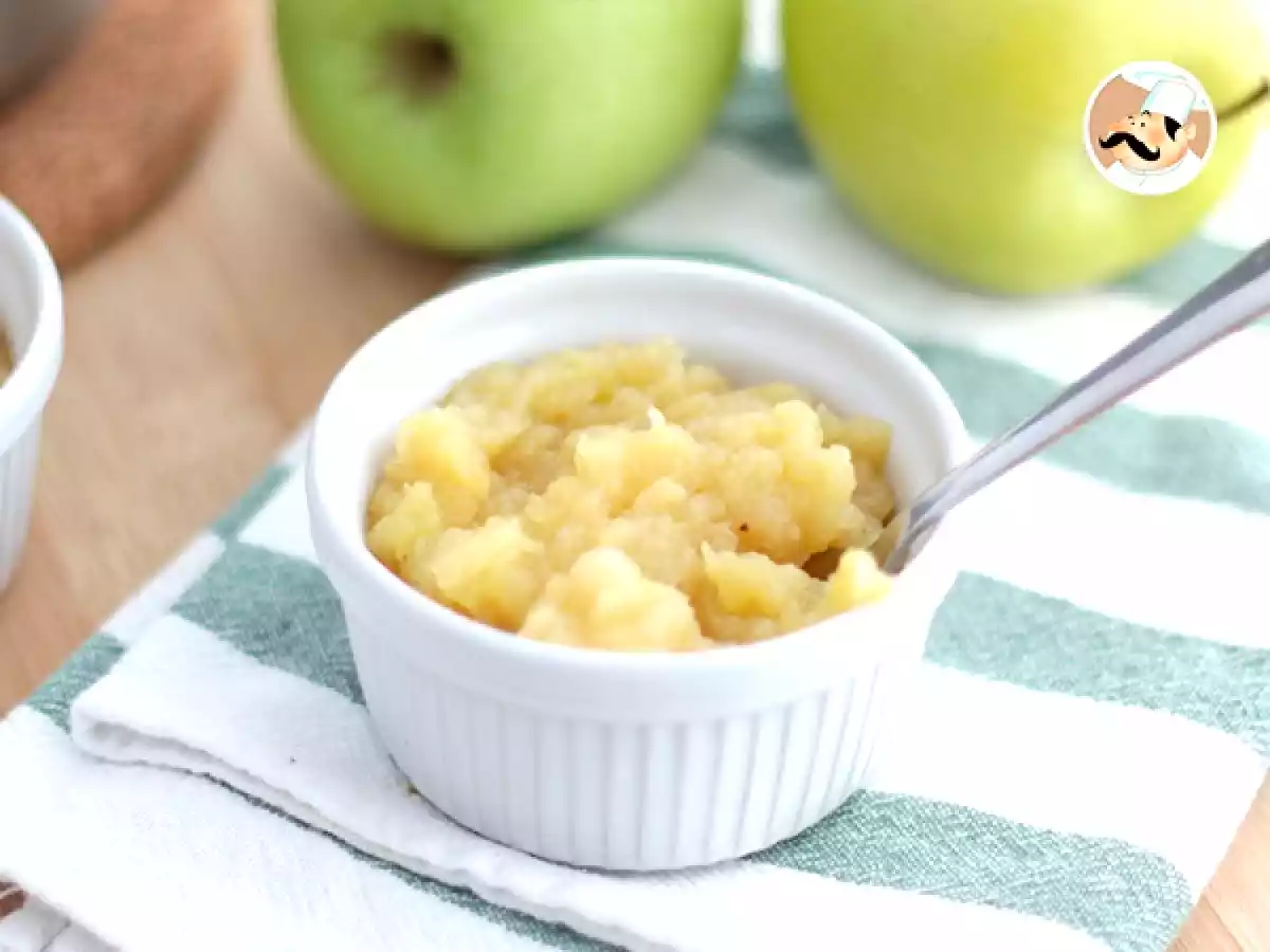 Compota de manzana tradicional