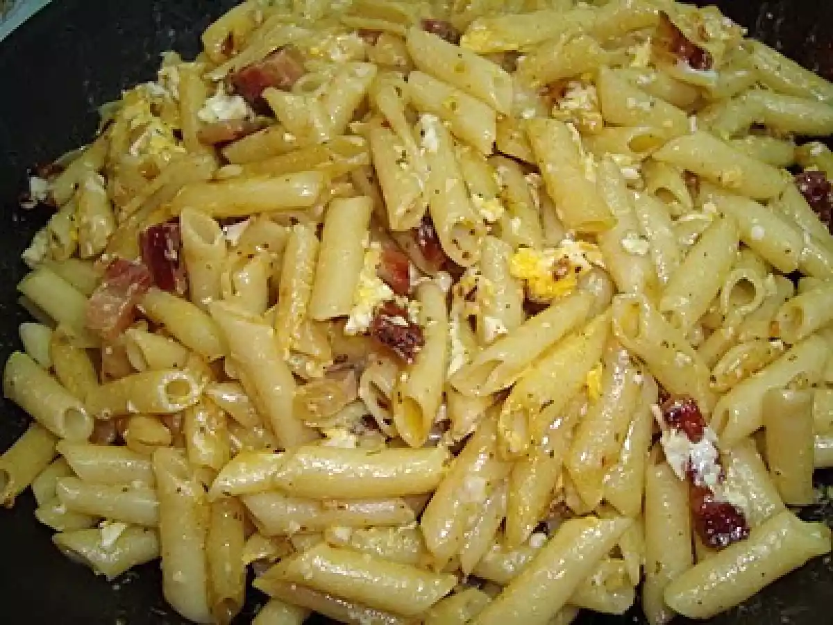 Con panceta curada y ... macarrones - foto 4