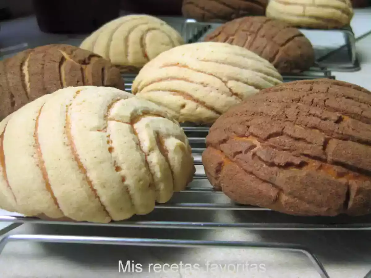 Conchas, pan dulce mexicano - foto 3
