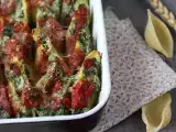 Conchiglioni relleno de espinacas y ricotta, foto 3