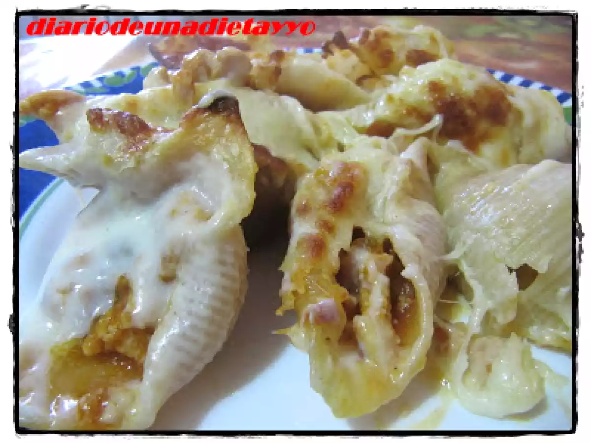 CONCHIGLIONI RELLENOS DE CARNE