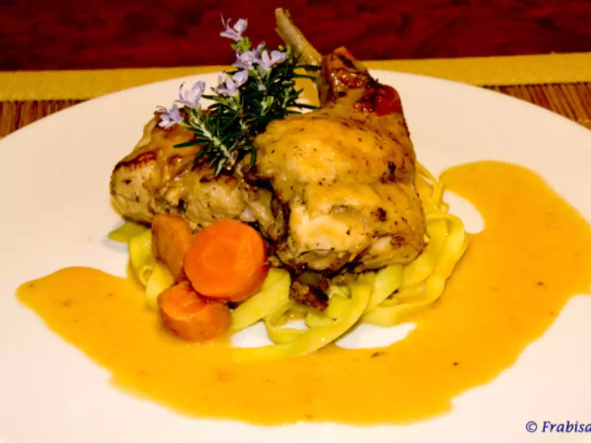 Conejo a la mostaza - foto 2