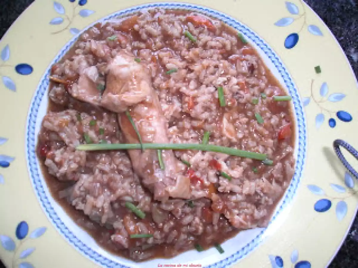 Conejo con arroz y chocolate. - foto 2