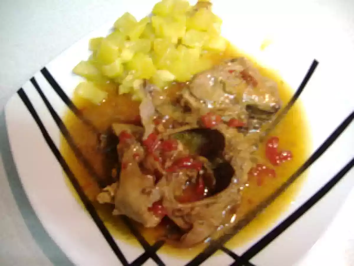 Conejo con Coca Cola