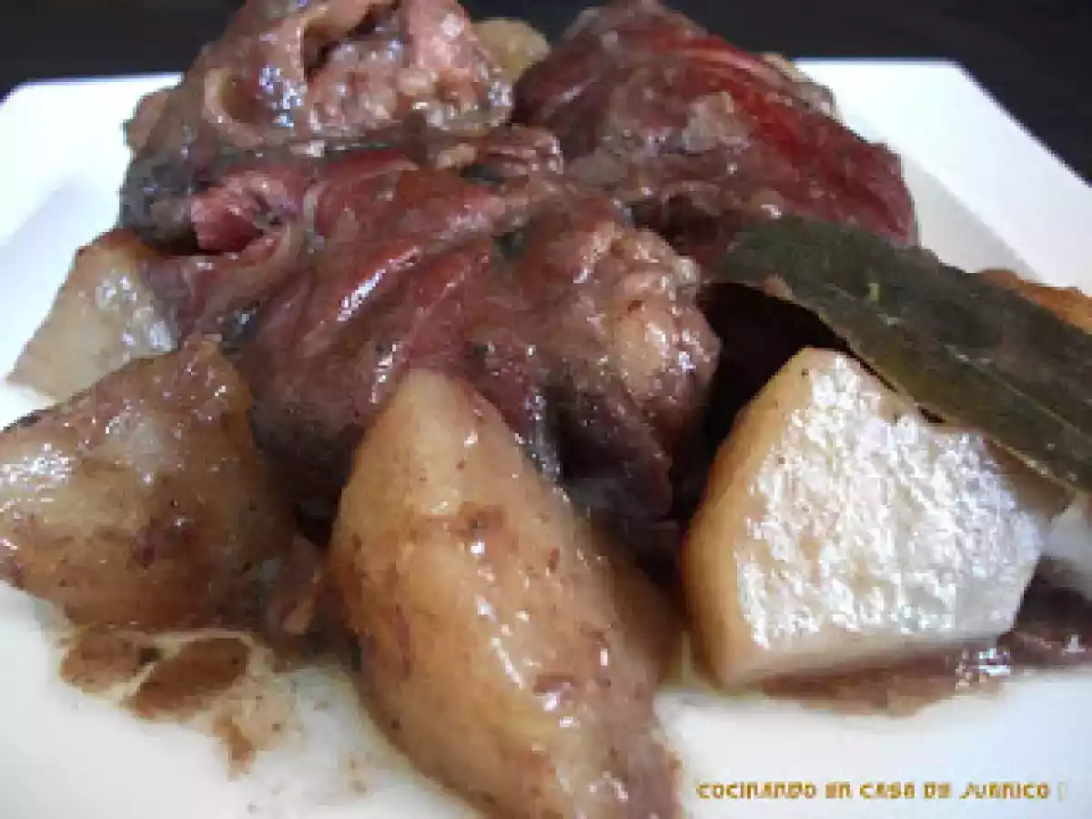 Conejo con jamón - foto 2