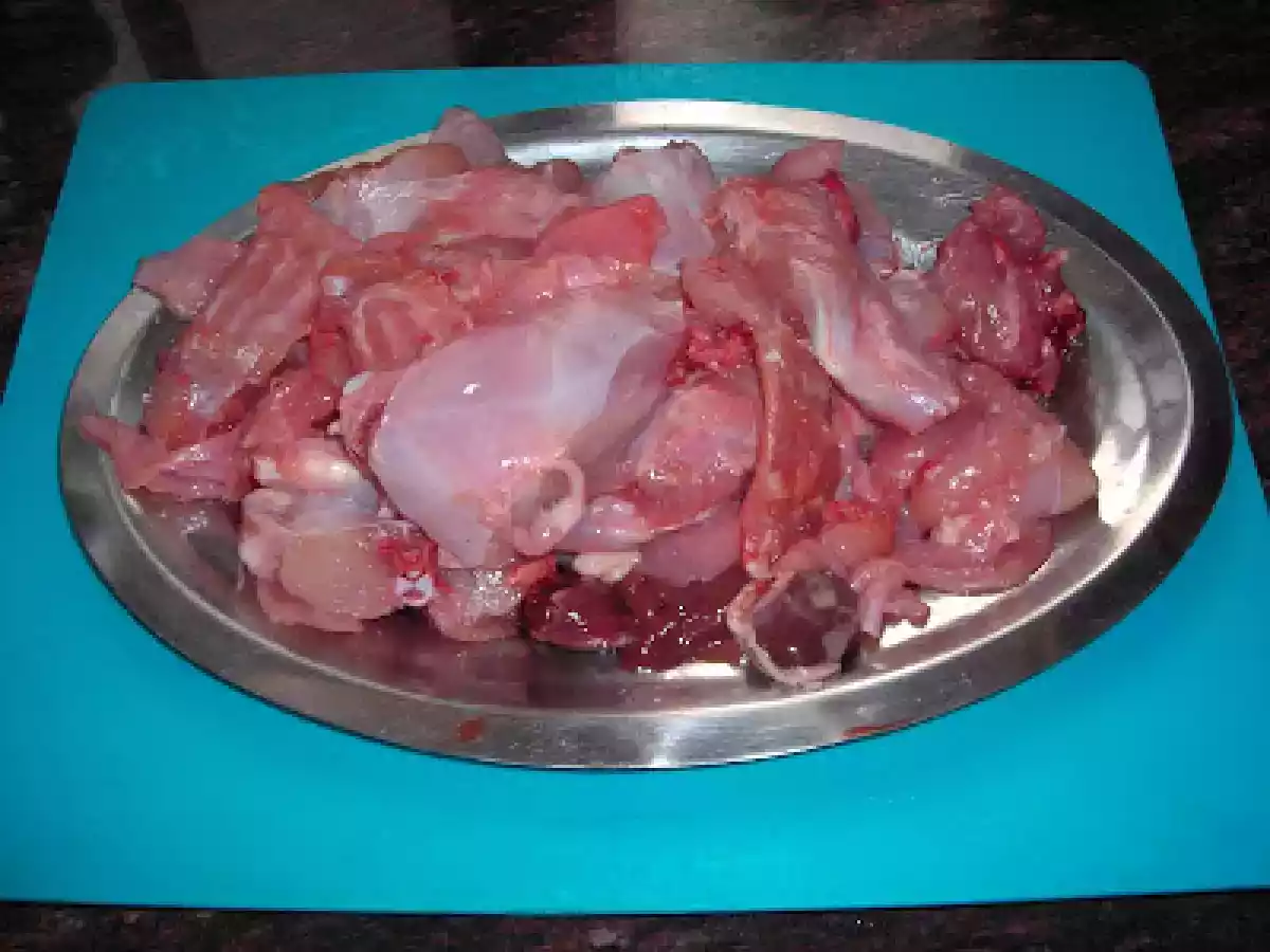 Conejo con papas, con salsa de higos. Cocinado en bolsa. - foto 2