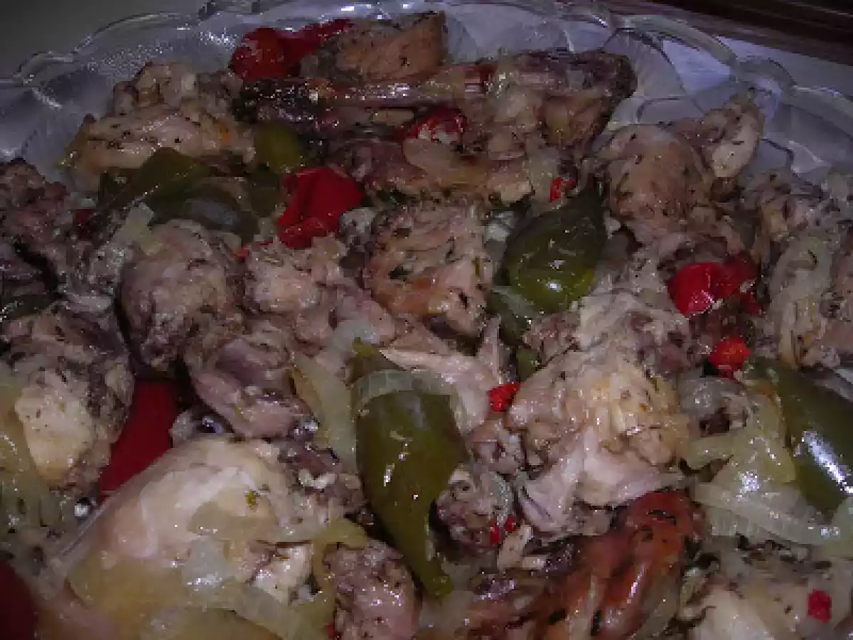 Conejo con papas, con salsa de higos. Cocinado en bolsa. - foto 11