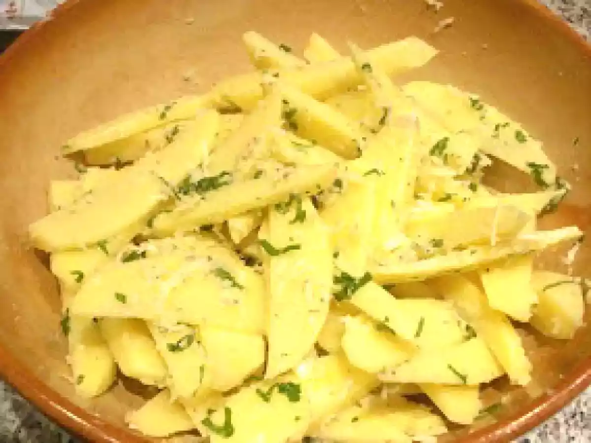 Conejo con patatas al horno y ajo - foto 5