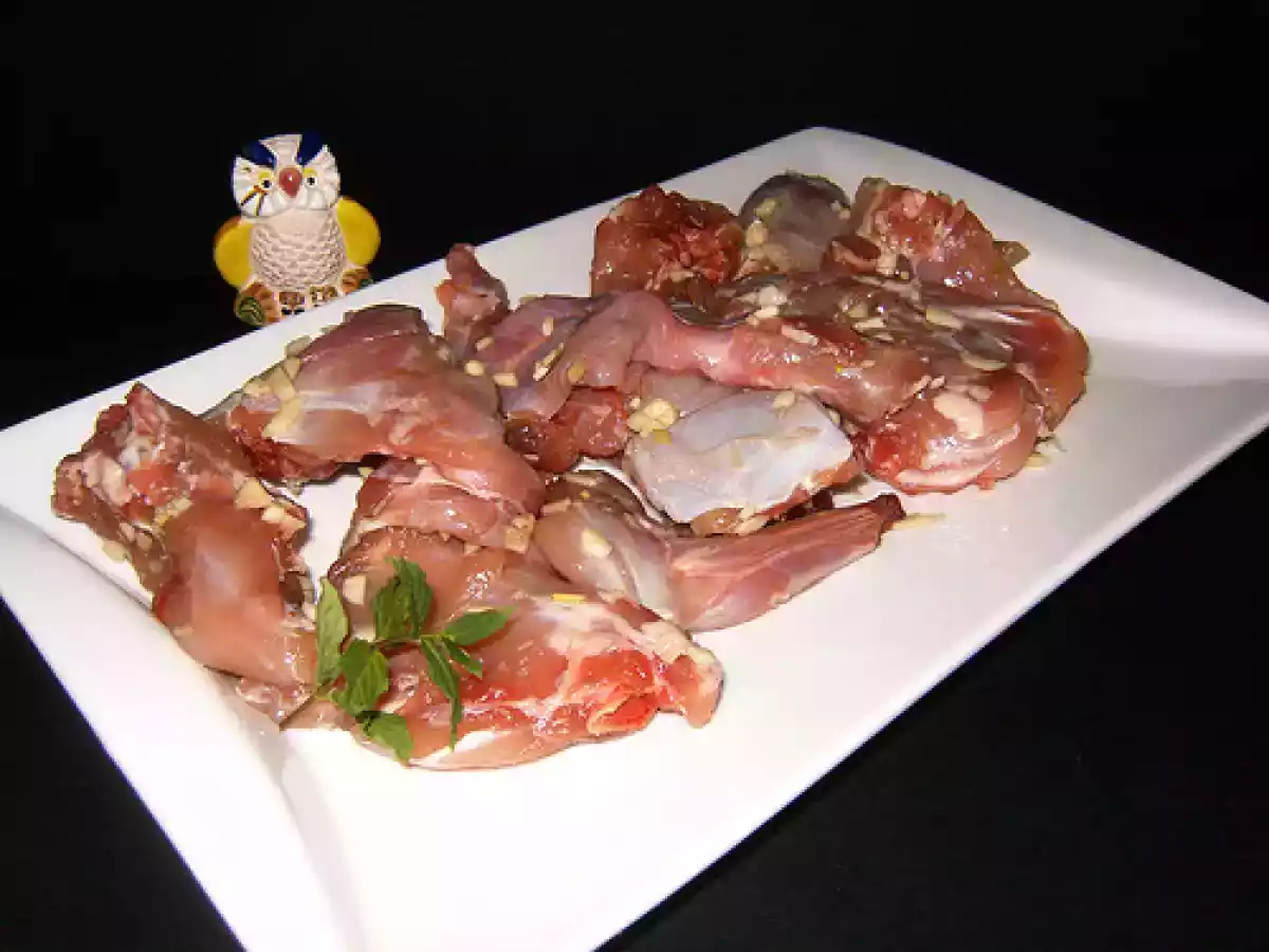 Conejo con tomate y arroz basmati - foto 2