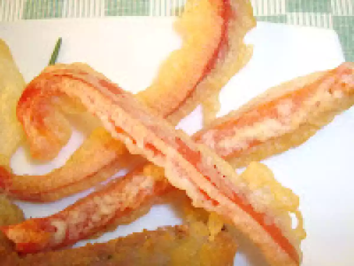 Conejo empanado y tempura de hortalizas - foto 4