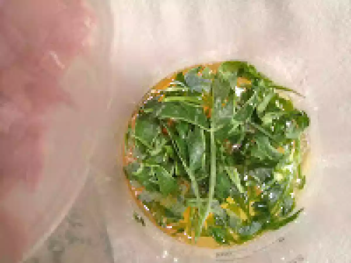 Conejo empanado y tempura de hortalizas - foto 6